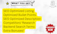 write  powerful amazon listing SEO product descriptions