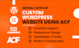 design and develop a custom wordpress website for your business