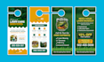 design postcard, eddm mailer, rack card, door hanger, or dl flyer in 24 hours
