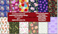 do watercolor floral seamless pattern for textile or any print