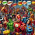 design characters and comic books