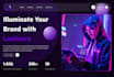 design modern and user friendly UI UX for websites, mobile apps and landing page