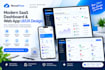 modern saas dashboard and web app UI UX