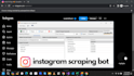 develop web bot, browser process automation, website data scraper, scraping tool
