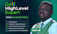 setup gohighlevel website, sales funnel and shopify wordpress email automation