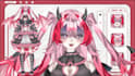 draw and rig live 2d vtuber model, live 2d vtuber model, vtuber commission