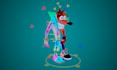 rig your character in maya, biped or quadruped