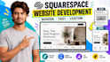 do modern squarespace website design and squrespace wesbite redsign