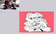 convert your image into faceless line art portrait