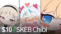 draw cute chibi character