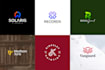 do 3 options for a modern minimalist logo design