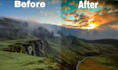 a color grade images as your professional colorists