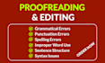 proofread and edit any personal statement,  admission essay
