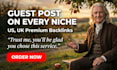 provide premium backlinks on multiple popular blogs