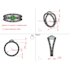 3d cad model any jewelry with lifelike renders