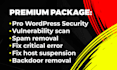 wordpress malware removal, malware removal within 1 hour