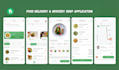 create modern restaurant food app and grocery store app in flutter