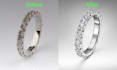 do jewelry photo color correction retouching professionally