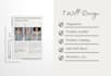 design product leaflet, catalog, sell sheet, magazine