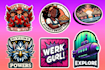 create stunning custom stickers with ai magic