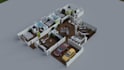 convert 2d floor plan to 3d floor plan within 24 hours