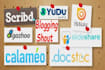 manually do a PDF submissions to top 20 document sharing sites