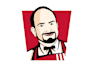 draw your photo like the kfc logo style