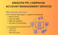 do amazon PPC ads campaign audit, setup, optimization, and expert management