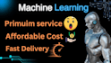 do machine learning models, deep learning, data science projects classification