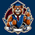 do outstanding school style mascot logo design