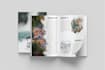 design corporate and real estate brochures bifold, trifold zfold