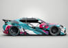 do racing car design, van wrap, itasha design and car wrap