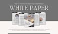 design professional white paper design for you