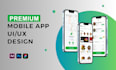 design mobile app, figma mobile app ui ux for android ios, prototype wireframe