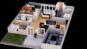 create 2d to 3d floor plan with fast delivery