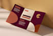 design modern business brochure and flyers