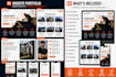 design a modern roofing wordpress website