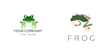 design a frog logo