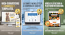 design editable HTML email templates and newsletters using stripo and HTML