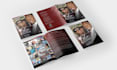 design  memorial, obituary, tribute or funeral program book