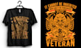 create mind blowing patriotic us veteran t shirt design