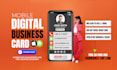 build clickable digital business card like a mini website