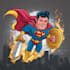 create super hero cartoon character