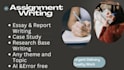 write assignments , essay , case study and research writing