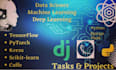do data science, machine learning, deep learning and computer vision tasks
