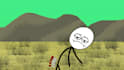 animate stick figures, stickman characters, cartoon