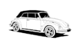 draw line art vector from your car
