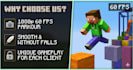 record minecraft parkour footage high quality