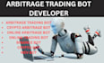 give arbitrage trading bot, crypto trading bot, arbitrage bot, online arbitrage