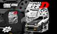 create cartoon car illustration for t shirt in comic style
